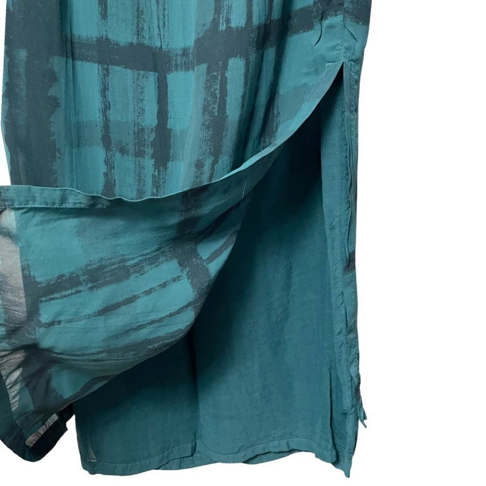 Risona Grid Pattern Midi Skirt M/L - image 2